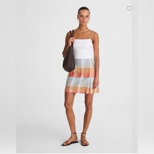 Madewell Plaid Mini Skirt Outfit —NWT - Size 0